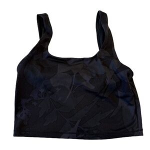 All in Motion Black Crop Top